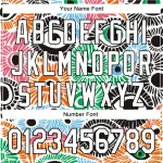 Custom Stitched White Black 3D Pattern Design Evil Eyes Sports Pullover Sweatshirt Hoodie - Image 4