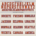 Custom Cream Orange-Royal Mesh Authentic Throwback Football Jersey - Image 3