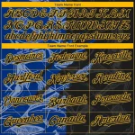 Custom Stitched Graffiti Pattern Black Royal-Gold 3D Scratch Sports Pullover Sweatshirt Hoodie - Image 3