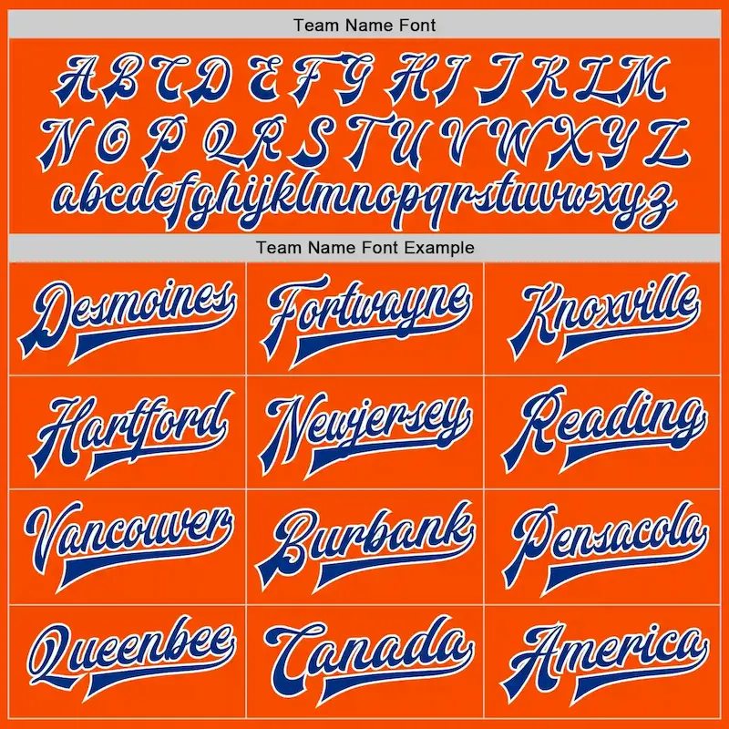 Jacket1356-3.webp Custom Orange Royal-White Bomber Full-Snap Varsity Letterman Jacket - Image 6