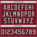 Custom Crimson Gray-Black Bomber Full-Snap Varsity Letterman Two Tone Jacket - Image 7