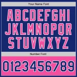 Custom Royal Pink-White Bomber Varsity Letterman Two Tone Zipper Jacket - Image 5