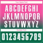 Custom Pink White-Kelly Green Sublimation Long Sleeve Fade Fashion Soccer Uniform Jersey - Image 5