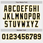 Custom White Black-Gold Authentic Two Tone Baseball Jersey - Image 5