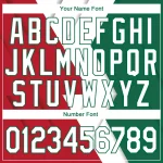 Custom Red White-Kelly Green 3D Mexico Performance T-Shirt - Image 4