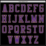 Custom Black Purple-Old Gold Authentic Baseball Jersey - Image 7