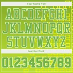 Custom Neon Green Neon Green-Gold Round Neck Sublimation Basketball Suit Jersey - Image 4