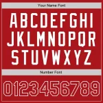 Custom Red Red-White Authentic Baseball Jersey - Image 6