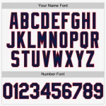 Custom White Navy-Red Authentic Sleeveless Baseball Jersey - Image 4